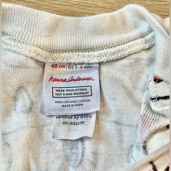 Hanna Andersson 2-Way Zip “Bright Bulbs” Footie PJs - Picture 3 of 4